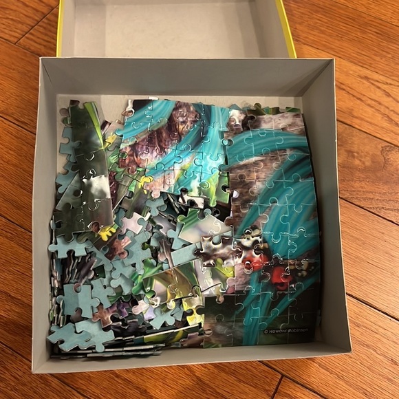 3D White Tigers 500 Piece Puzzle - Picture 2 of 5